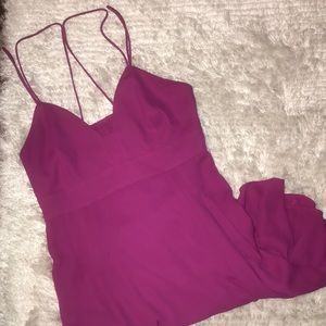 Express Magenta Summer Mini Flowy Dress💓